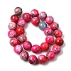Natural Agate Beads Strands G-Z145-B01-14mm-C-3