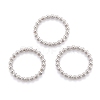 Non-Tarnish 304 Stainless Steel Linking Rings STAS-M291-11C-P-1