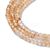 Gradient Color Natural Citrine Beads Strands G-J400-A01-01-4