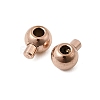 304 Stainless Steel Crimp Beads STAS-G361-02RG-2