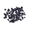 Natural Black Tourmaline Chip Beads G-M364-16-1