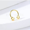 304 Stainless Steel Circular/Horseshoe Barbell Nose Rings FS-WG4F869-03-1
