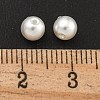Baking Paint Pearlized Glass Pearl Round Beads HY-S004-01G-3