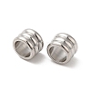 Non-Tarnish 304 Stainless Steel European Beads LS-STAS-H214-04P-2
