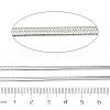 Brass Herringbone Chains CHC-C011-01B-P-3
