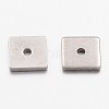 Non-Tarnish 304 Stainless Steel Spacer Beads STAS-E134-6mm-19P-2