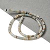 Natural Flower Amzonite Beads Strands G-H230-52-2