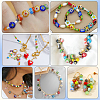 Handmade Millefiori Glass Bead Strands LAMP-LT0001-09A-5