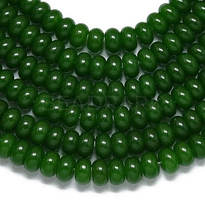 Natural Malaysia Jade Beads Strands G-B165-G01-6x10mm-12-1
