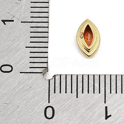 Brass Pave Cubic Zirconia Cabochons CU-CBA30E8-02G-09-1