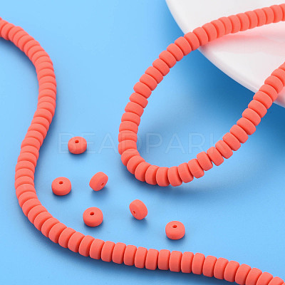 Handmade Polymer Clay Beads Strands CLAY-N008-008-37-1