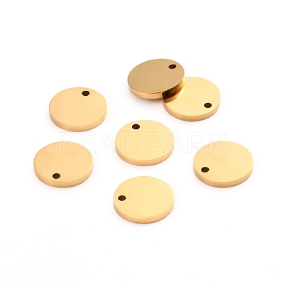 Ion Plating(IP) 304 Stainless Steel Charms STAS-I141-03D-G-1