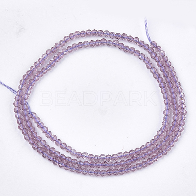 Synthetic Quartz Crystal Beads Strands G-T119-05D-1