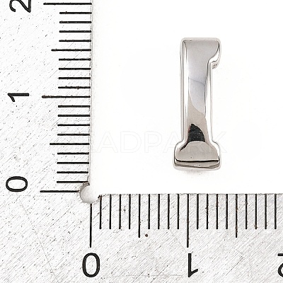 Number 1 Brass Beads KK-B167-B167-26P-01-1