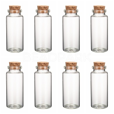 Glass Jar Glass Bottles Bead Containers AJEW-S074-02G-1