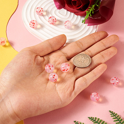 10Pcs Round Food Grade Eco-Friendly Silicone Beads SIL-TA0002-13-1