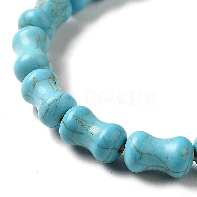 Synthetic Turquoise Dyed Beads Strands G-E594-05-1