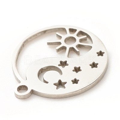 Non-Tarnish 201 Stainless Steel Pendants LS-STAS-G258-05P-1