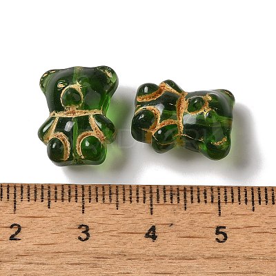 Transparent Lampwork Beads LAMP-P065-06A-03-1