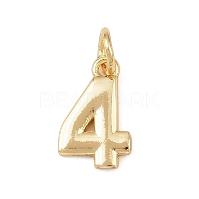 Brass Charms KK-G544-10G-04-1