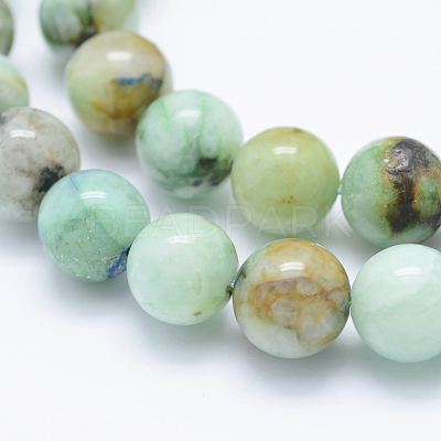 Natural Chrysocolla Beads Strands G-J373-02-10m-1