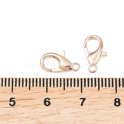 Zinc Alloy Lobster Claw Clasps X-E102-RG-1
