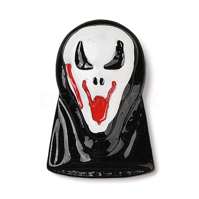 Ghost Mask Halloween Opaque Resin Decoden Cabochons RESI-R446-02C-1