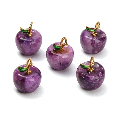 Dyed Natural Quartz Pendants GG-CBAA20A-07G-03-1