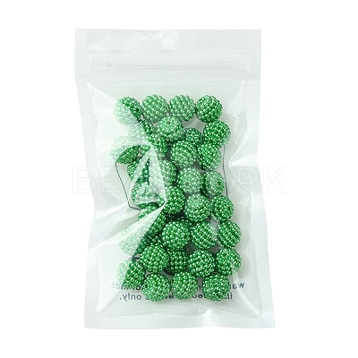 Imitation Pearl Acrylic Beads OACR-FS0001-45C-1
