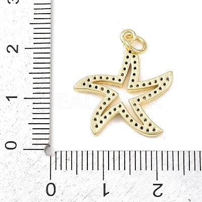 Brass Micro Pave Cubic Zirconia Pendants KK-H525-01E-G-1