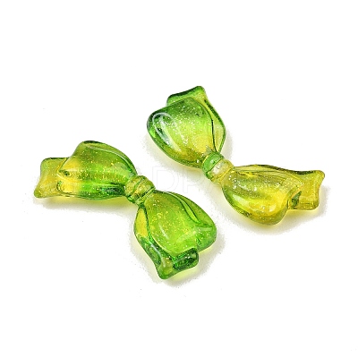 Two-Tone Transparent Acrylic Beads AC-CBAE44E-02A-05-1