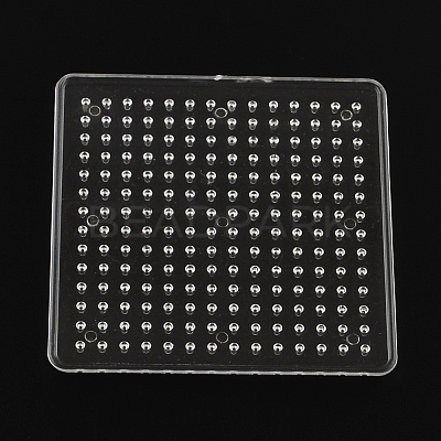Square ABC Plastic Pegboards used for 5x5mm DIY Fuse Beads X-DIY-Q009-10-1