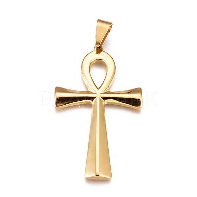 304 Stainless Steel Big Pendants STAS-L206-06-1