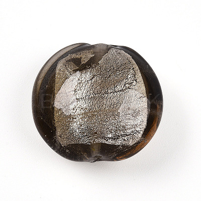 Handmade Silver Foil Glass Beads SLF20mmY-M-1