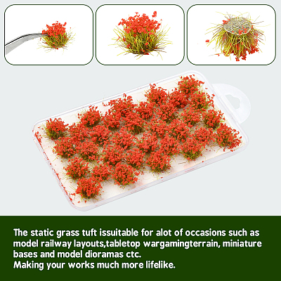 Nylon Mini Grass Tufts AJEW-WH20120-06A-1