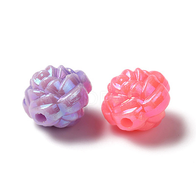 Opaque Acrylic Beads MACR-F074-04-1