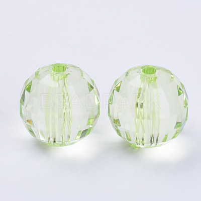 Transparent Acrylic Beads TACR-Q254-8mm-V32-1