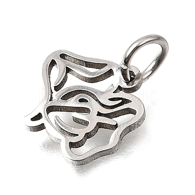304 Stainless Steel Charms SA-CBA4CE0-01P-D-1