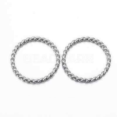 Tarnish Resistant 304 Stainless Steel Linking Rings STAS-H376-104-1