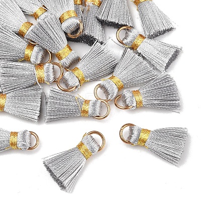 20Pcs Handmade Polycotton(Polyester Cotton) Tassel Decorations FIND-FS0003-27L-1