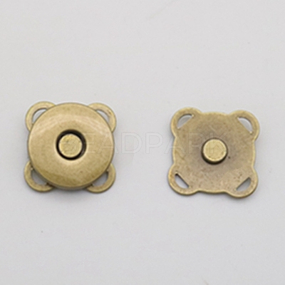 Alloy Magnetic Buttons Snap Magnet Fastener X-PURS-PW0005-066A-AB-1