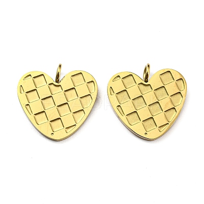 Ion Plating(IP) 316L Surgical Stainless Steel Pendants STAS-D090-05G-1