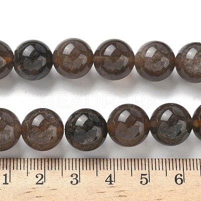 Natural Ice Obsidian Beads Strands G-P590-A03-12mm-01-1