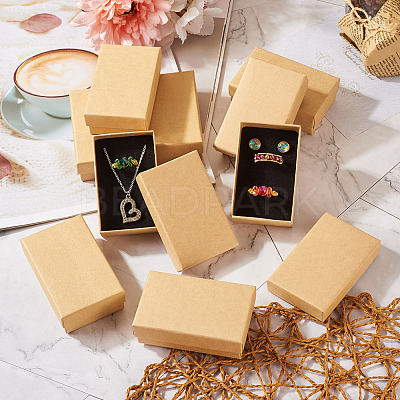 Rectangle Cardboard Paper Jewelry Box CON-TAC0015-01C-1