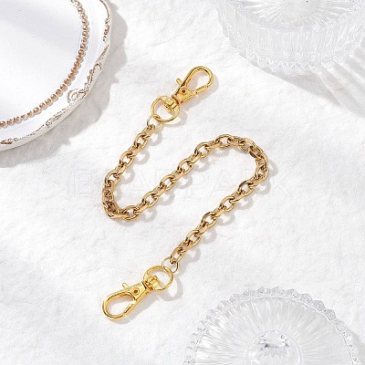 304 Stainless Steel Cable Chain Bag Extender Chains FIND-JF00158-03-1
