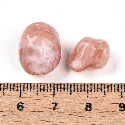Acrylic Beads OACR-S029-019I-1