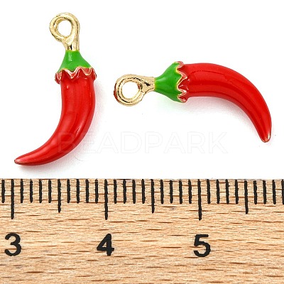 Alloy Enamel Pendants PALLOY-S032-01A-014-1