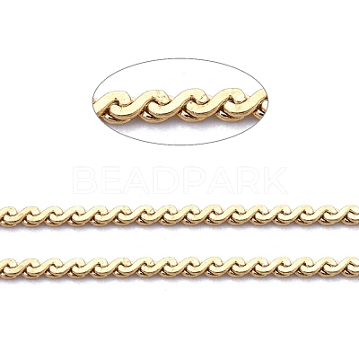 304 Stainless Steel Serpentine Chains CHS-F011-12A-G-1