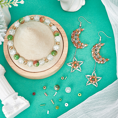 DIY Beads Jewelry Making Finding Kit for Christmas DIY-SC0025-39-1