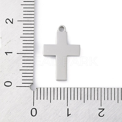 304 Stainless Steel Pendants STAS-S136-02P-01-1